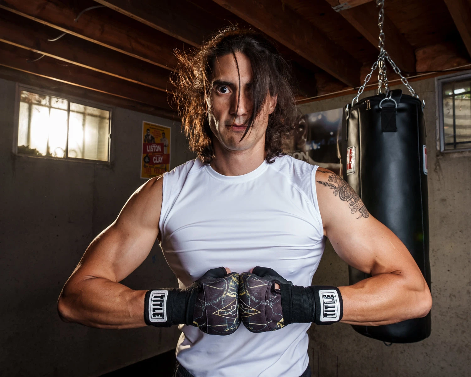 TITLE Boxing Defender Sublimated Glove Wraps 19 TITLE Boxing Defender Sublimated Glove Wraps - Image 17