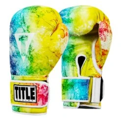TITLE Boxing Limited Edition Tie Dye Bag Gloves -Boxing Shop LETDBG RBW 2