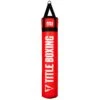 TITLE Boxing Synthetic Unfilled Heavy Bag -Boxing Shop NHBU RD BK 1