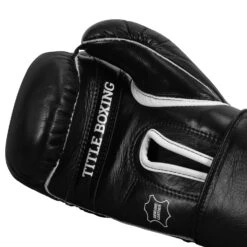 TITLE Boxing Old School Leather Bag Gloves 2.0 -Boxing Shop OSLBG2 BK 05