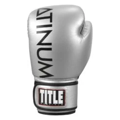 TITLE Platinum Prolific Boxing Bag Gloves -Boxing Shop PLBG SV BK 3