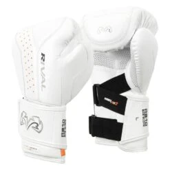 Rival Boxing Intelli-Shock Bag Gloves -Boxing Shop RB10 WH 2