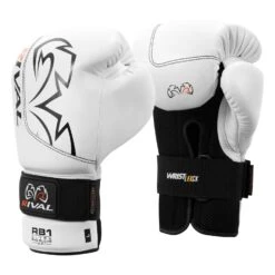 Rival Boxing Ultra Bag Gloves V2 -Boxing Shop RB1V2 WH 02