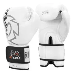 Rival Boxing Bag Gloves -Boxing Shop RB4 WH 2