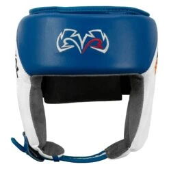 Rival Boxing Amateur Competition Headgear -Boxing Shop RHGC2 BL WH 2