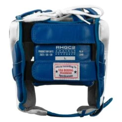 Rival Boxing Amateur Competition Headgear -Boxing Shop RHGC2 BL WH 4