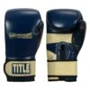 TITLE Boxing Rock Steady Leather Training Gloves -Boxing Shop RSBVLTTG BL TN 1