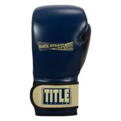 TITLE Boxing Rock Steady Leather Training Gloves -Boxing Shop RSBVLTTG BL TN 3