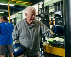 TITLE Boxing Rock Steady Leather Training Gloves -Boxing Shop RSBVLTTGBL 6