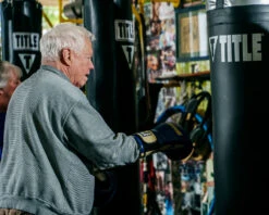 TITLE Boxing Rock Steady Leather Training Gloves -Boxing Shop RSBVLTTG 1