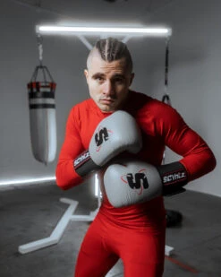 SCYntz Leather Bag Gloves 32 SCYntz Leather Bag Gloves -Boxing Shop SCYBGGRBK 1