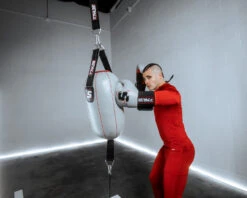 SCYntz Leather Double End Heavy Bag 21 SCYntz Leather Double End Heavy Bag -Boxing Shop SCYDEBHBGRBK 2