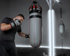 SCYntz Leather Bullet Heavy Bag -Boxing Shop SCYHBGRBK 1