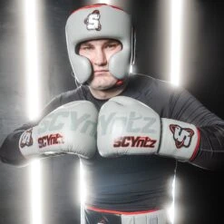 SCYntz Leather Headgear -Boxing Shop SCYHGGRRD 1