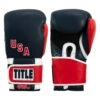 TITLE Boxing Sugar Ray Leonard 1976 Montreal Special Edition Leather Training Gloves -Boxing Shop SRLOTG 1