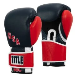 TITLE Boxing Sugar Ray Leonard 1976 Montreal Special Edition Leather Training Gloves 14 TITLE Boxing Sugar Ray Leonard 1976 Montreal Special Edition Leather Training Gloves -Boxing Shop SRLOTG 2