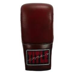 TITLE Boxing Sugar Ray Leonard Throwback Leather Bag Gloves -Boxing Shop SRLTLBG 3