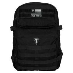 TITLE Boxing Tactical Combat Backpack -Boxing Shop TBAG32 BK 1