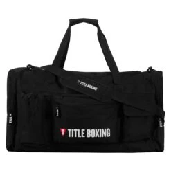TITLE Boxing Deluxe Gear Bag -Boxing Shop TBAG45 BK BK 01