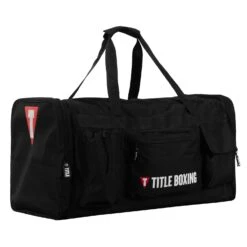 TITLE Boxing Deluxe Gear Bag -Boxing Shop TBAG45 BK BK 02