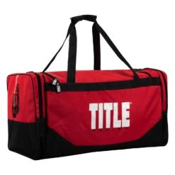 TITLE Boxing Deluxe Gear Bag -Boxing Shop TBAG45 RD BK 4