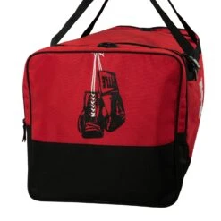 TITLE Boxing Deluxe Gear Bag -Boxing Shop TBAG45 RD BK 7