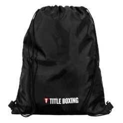 TITLE Boxing Bruiser Gym Sack -Boxing Shop TBAG47 BK BK 2
