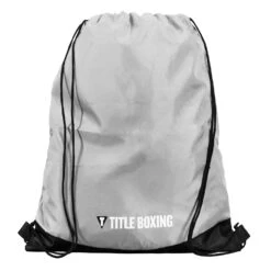 TITLE Boxing Bruiser Gym Sack -Boxing Shop TBAG47 GR BK 2