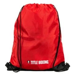 TITLE Boxing Bruiser Gym Sack -Boxing Shop TBAG47 RD BK 2