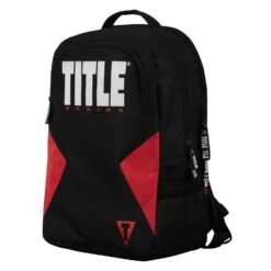 TITLE Boxing Competitor Backpack -Boxing Shop TBAG48 BK RD 103
