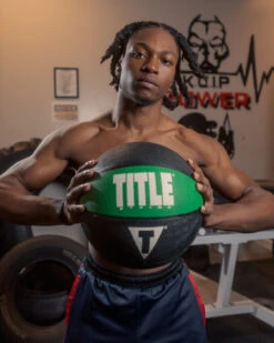 TITLE Boxing Rubber Medicine Ball -Boxing Shop TBCMBR15 1