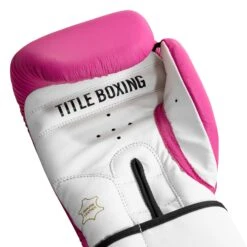TITLE Premier Leather Super Bag Gloves 2.0 26 TITLE Premier Leather Super Bag Gloves 2.0 -Boxing Shop TSBG2 PK WH 005