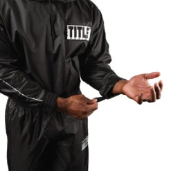 TITLE Boxing Sauna Suit With Hood -Boxing Shop TSS BK 4