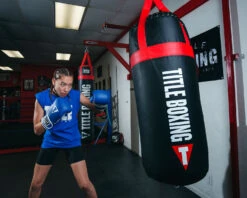 TITLE Boxing Pro Style Leather Training Gloves 3.0 -Boxing Shop TVVTG3BL 2