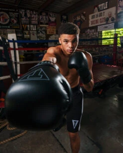 TITLE Boxing Vegan Fitness Bag Gloves -Boxing Shop VGFBGBK 2