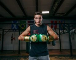 WBC By TITLE Boxing Green Belt Training Gloves 1.0 -Boxing Shop WGBTGGNGDBK 1