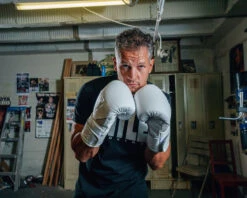 TITLE White Boxing Training Gloves 2.0 -Boxing Shop WHTG2 3