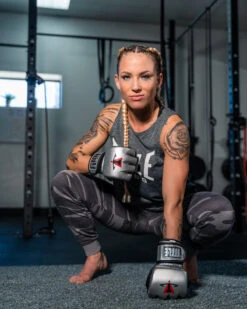 TITLE MMA Menace Metallic Training Gloves -Boxing Shop XMMTGSV 3