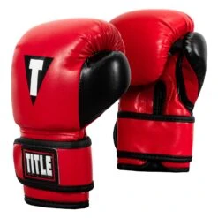 TITLE Boxing Youth Bag Gloves 24 TITLE Boxing Youth Bag Gloves -Boxing Shop YTBBG RD BK 02