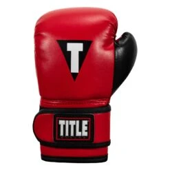 TITLE Boxing Youth Bag Gloves 25 TITLE Boxing Youth Bag Gloves -Boxing Shop YTBBG RD BK 03