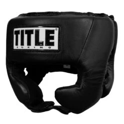 TITLE Boxing USA Boxing Competition Headgear - With Cheeks -Boxing Shop achx bk 1 1