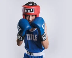 TITLE Boxing USA Boxing Competition Headgear - Open Face -Boxing Shop achx1 rd 6