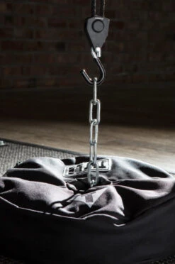 TITLE Boxing Heavy-Duty Adjustable Double End Bag Tie Down -3/8" -Boxing Shop adebtd bk 2 3