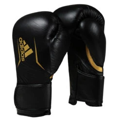 Adidas Speed 175 Leather Training Gloves 19 Adidas Speed 175 Leather Training Gloves -Boxing Shop adisbg175 bk gd 1 3