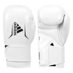 Adidas Speed 175 Leather Training Gloves 21 Adidas Speed 175 Leather Training Gloves -Boxing Shop adisbg175 wh bk 001 2