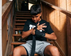 TITLE Boxing Advanced Semi-Elastic 110” Assorted Hand Wraps (10 Pair) -Boxing Shop asahw10 3