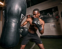 TITLE Boxeo Mexican Leather Lace Training Gloves Quatro -Boxing Shop batgl4 bk 3 1