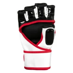 BOOM BOOM Boxing Bomber Youth MMA Gloves -Boxing Shop bbmmgy bk wh rd 04