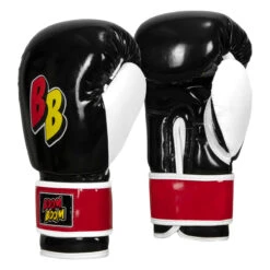 BOOM BOOM Boxing Silencer Youth Bag Gloves 20 BOOM BOOM Boxing Silencer Youth Bag Gloves -Boxing Shop bbybgs bk wh rd 02