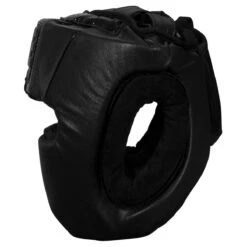 TITLE Black Training Headgear 12 TITLE Black Training Headgear -Boxing Shop bkthg bk 3